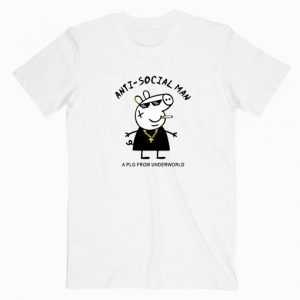 Peppa Pig Anti Social Men tee shirt