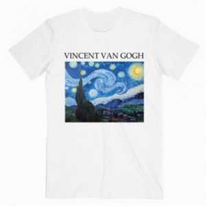 Starry Night Van Gogh tee shirt