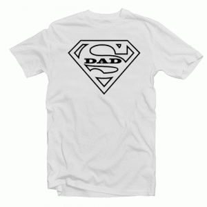 Super Dad tee shirt