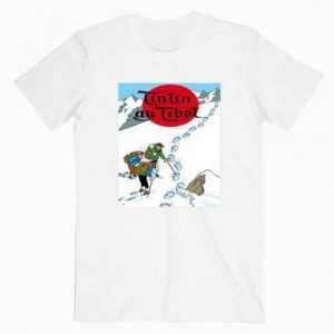 The Adventures Of Tintin In Tibet tee shirt