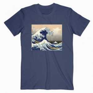 The Great Wave off Kanagawa Unisex tee shirt