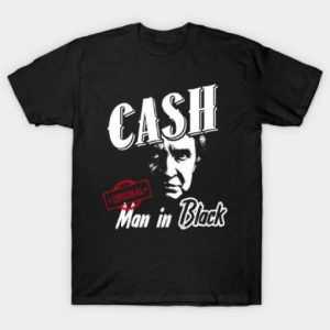 The Original Man in Black tee shirt