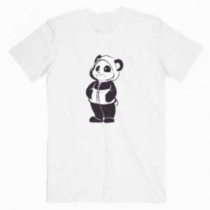 Undertale Sans On Panda tee shirt