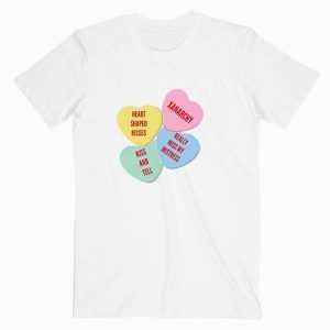Xanarchy Heart Shaped tee shirt