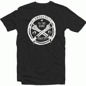 Glamour Kills To The Bone tee shirt