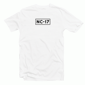 NC 17 tee shirt