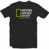 National Sarcasm Society tee shirt