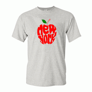 New York Apple tee shirt