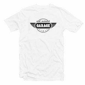 Old School Garage tee shirt