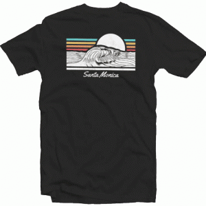 Santa Monica Beach tee shirt