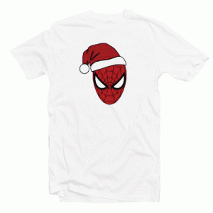 Spiderman Christmas Hat tee shirt
