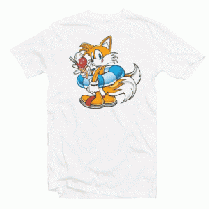 Tails Adventure Summer Ice cream tee shirt