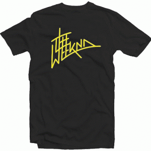 The Weekend Font tee shirt