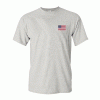 USA Flag Pocket Looks Unisex Adult tee shirt