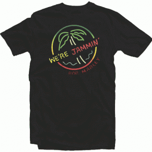 Were Jammin Bob Marley tee shirt
