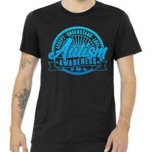 Accept Understand Love Autism Blue Imprint Premium tee shirt