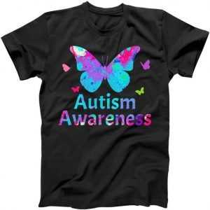 Autism Awareness Butterflies tee shirt