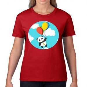 Autism Awareness Panda Bear Women's tee shirt