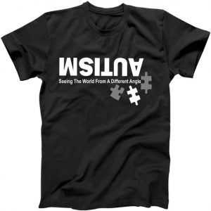 Autism Seeing The World From A Different Angle tee shirt