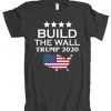 Build The Wall Trump 2020 American Apparel tee shirt