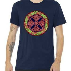 Celtic Knot Abstract Cross tee shirt