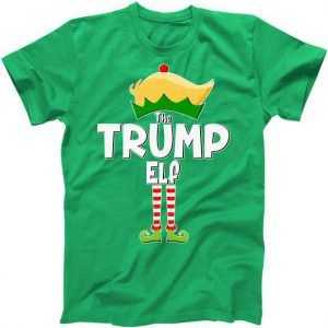 Christmas The Trump Elf Funny tee shirt
