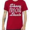 Cute St Pattys Day Sassie Irish Lassie tee shirt