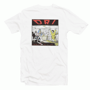 DRI Dirty Rotten Imbeciles Dealing With It Band tee shirt