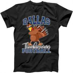 Dallas Thanksgiving Football Fan tee shirt