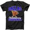 Dallas Thanksgiving Football Funny Dabbing Turkey tee shirt
