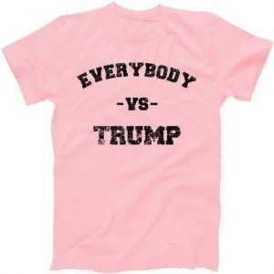 Distressed Everybody VS Trump tee shirt