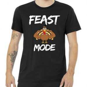 Feast Mode Thanksgiving Turkey Biceps tee shirt