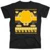 Giant Trukey Ugly Thanksgiving Slim Fit tee shirt
