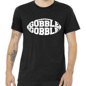 Gobble Gobble Football tee shirt