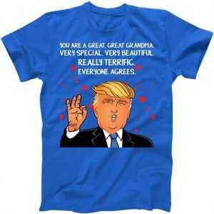 Grandma For Donald Trump tee shirt