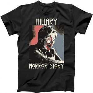 Hillary Horror Story Donald Trump For President 2016 tee shirt