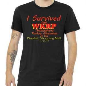 I Survived WKRP Pinedale Shopping Mall 1978 tee shirt
