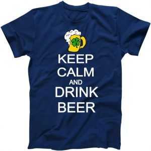 Keep Calm And Drink Beer St. Patrick's Day tee shirt