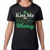 Kiss Me And Bring Me A Whiskey tee shirt