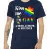 Kiss Me I'm Gay Or Irish Drunk Whatever tee shirt