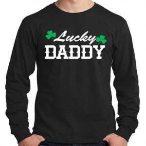 Lucky Daddy Long Sleeve tee shirt