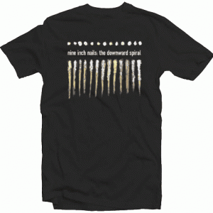 NIN Nine Inch Nails The Downward Spiral Band tee shirt