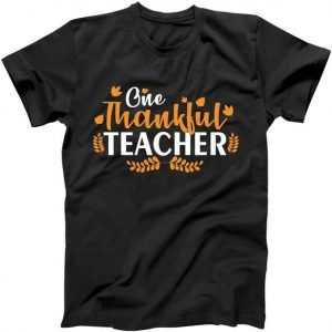 One Thankful Teacher tee shirt