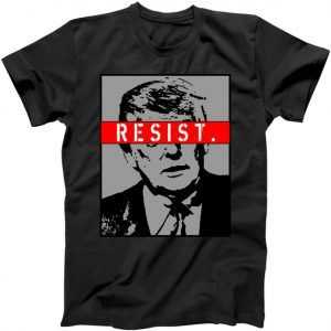 Resist. President Donald Trump Anti Trump The Resistance tee shirt