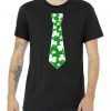 Shamrock Irish Clover Party Tie tee shirt