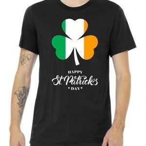 St. Patrick Day Irish Clover Flag tee shirt