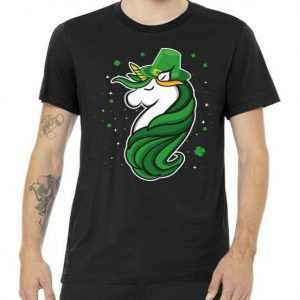 St. Patrick's Day Unicorn tee shirt