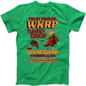 Thanksgiving 1st Annual WKRP Turkey Drop tee shirt