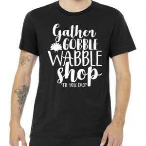 Thanksgiving Shopping tee shirt