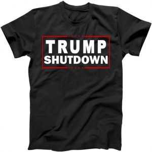 Trump Shutdown Logo tee shirt